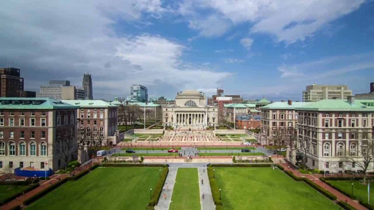 Columbia University new the best university in the world
