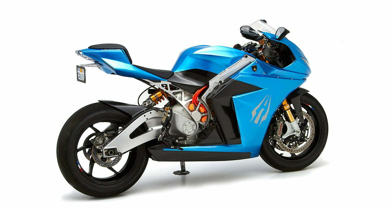 Lightning LS-218 blue new one of the top 10 fastest bikes in the world