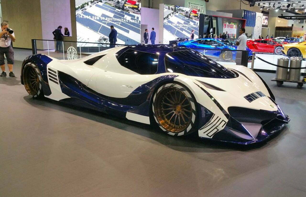 devel sixteen new white fastest car in the world