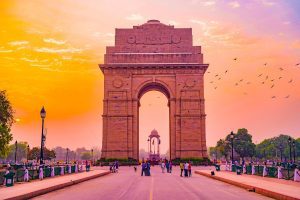 India gate delhi new the most populous city in the world