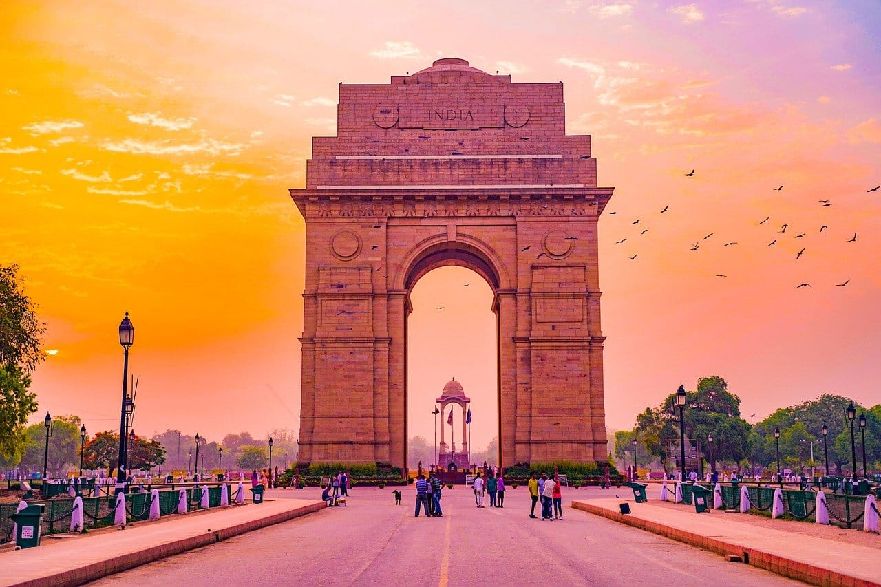 India gate delhi new the most populous city in the world