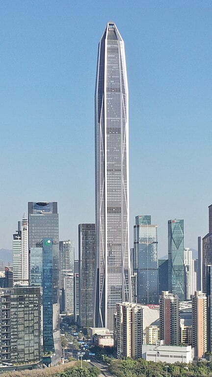Ping An Finance Center Top 10 der höchsten Gebäude der Welt
