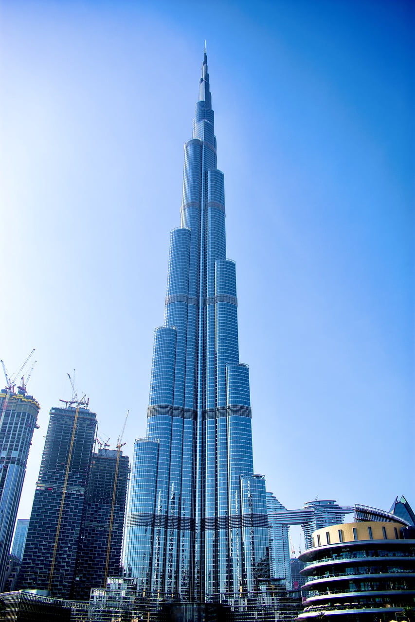burj khalifa new latest height