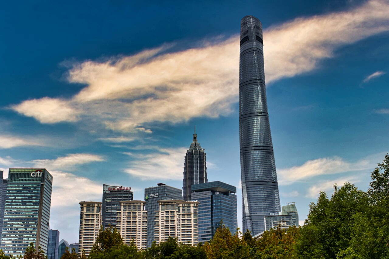 Shanghai Tower Top 10 der höchsten Gebäude der Welt