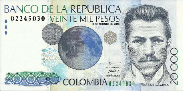 Colombian Peso (COP) a weakest currency in the world