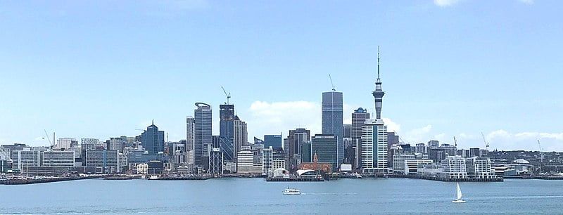 New Zealand city view new