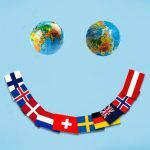 Smiley countries flag top 10 happiest countries in the world