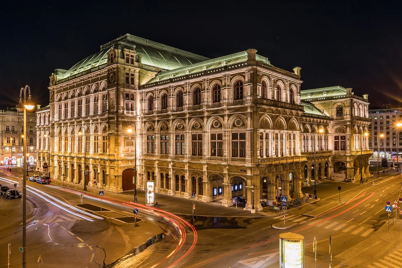 Austria city night new