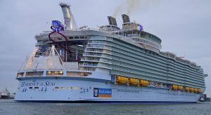 Harmony of the Seas one of the biggest cruise ships in the world