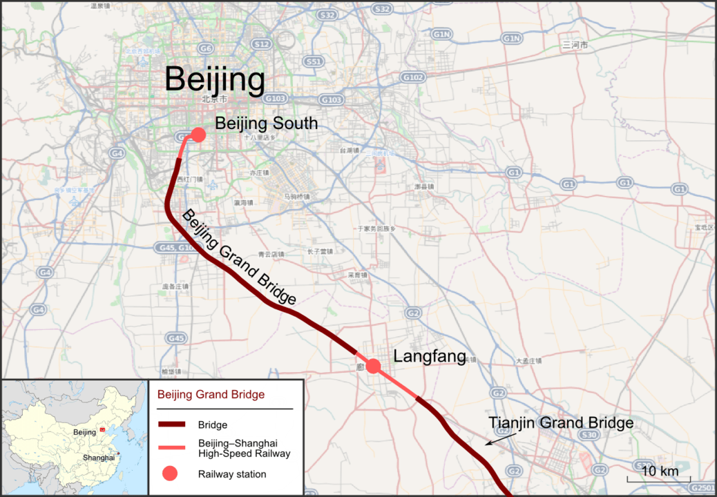 Beijing Grand Bridge new map