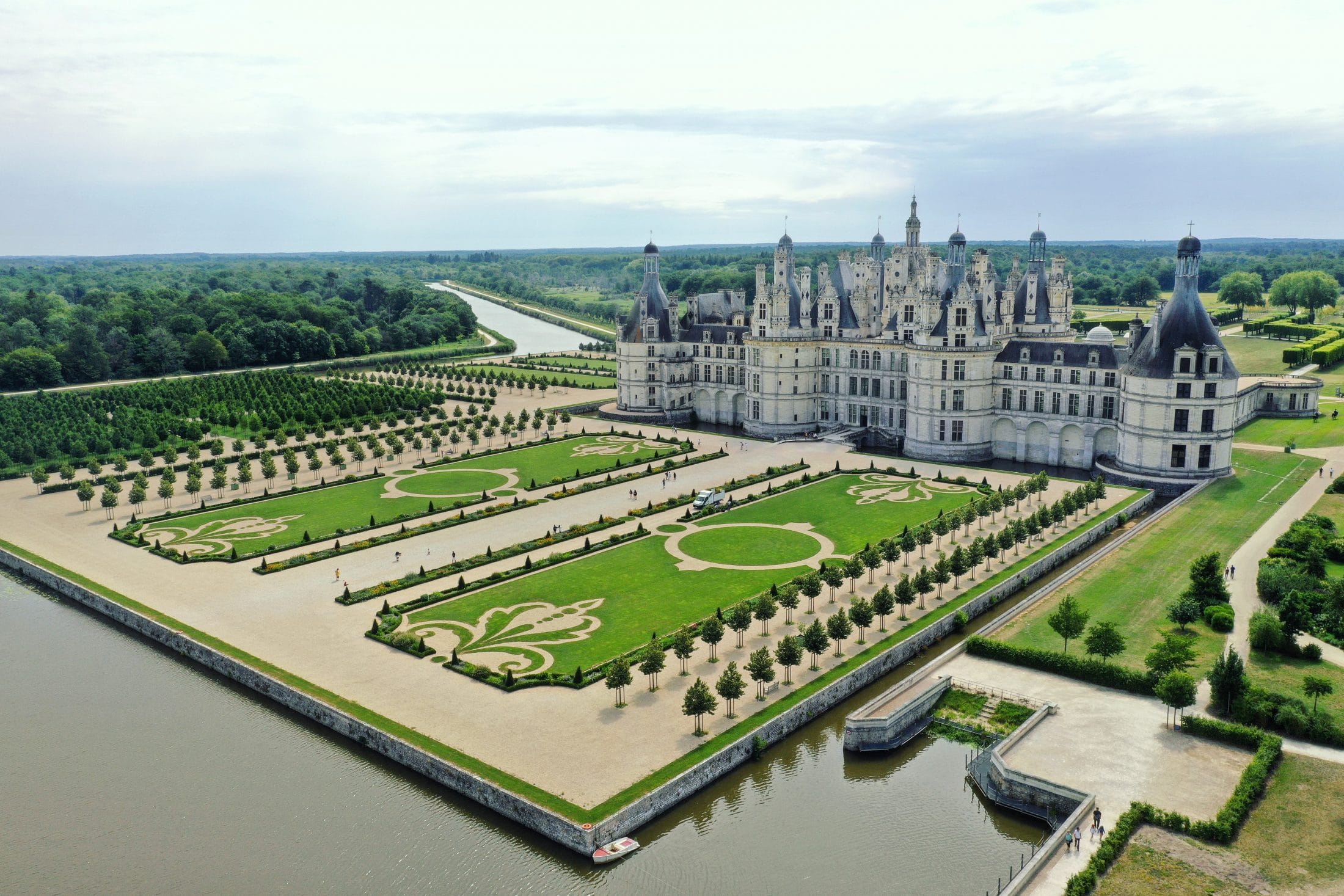 Château de Chambord with French Renaissance design