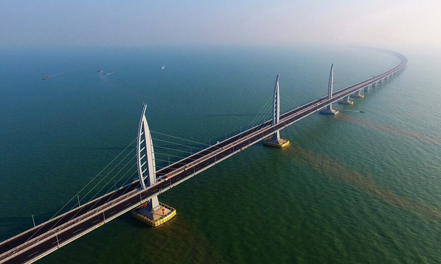 Danyang Kunshan Grand new the longest bridge in the world