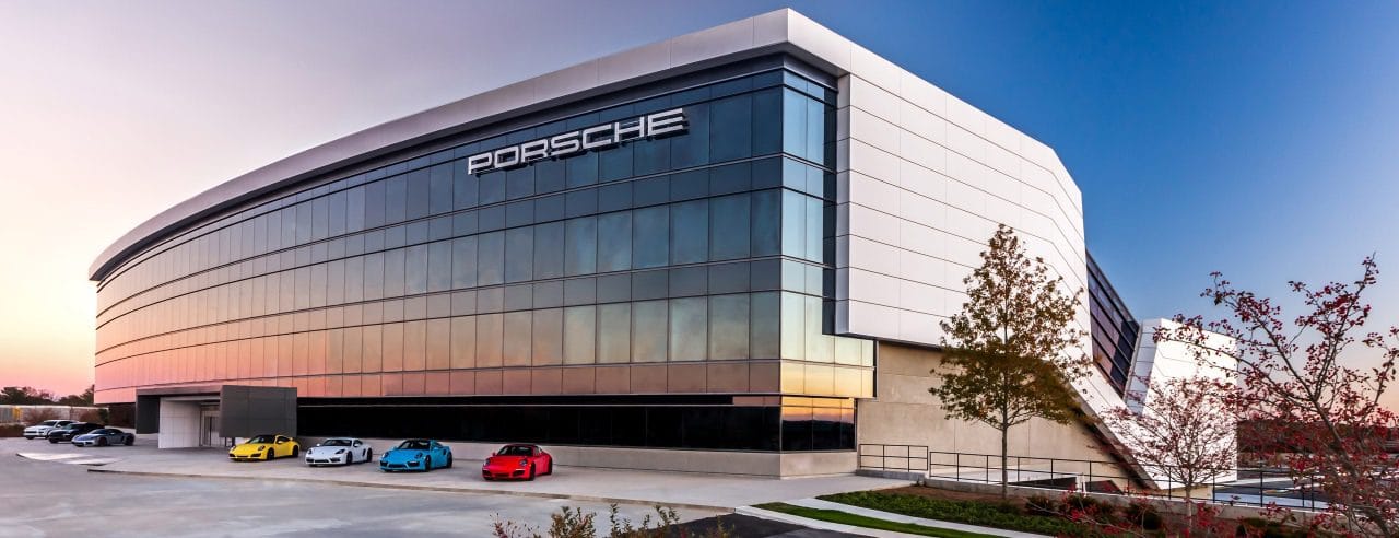 Porsche hq building