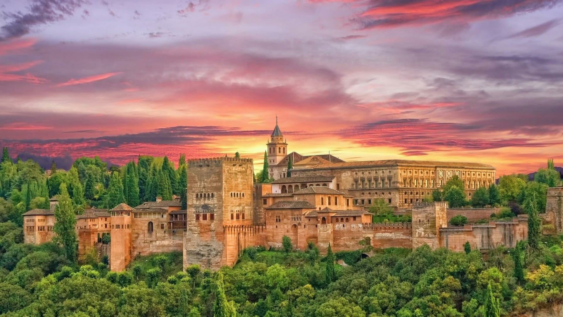 Alhambra one of the most beautiful palaces in the world
