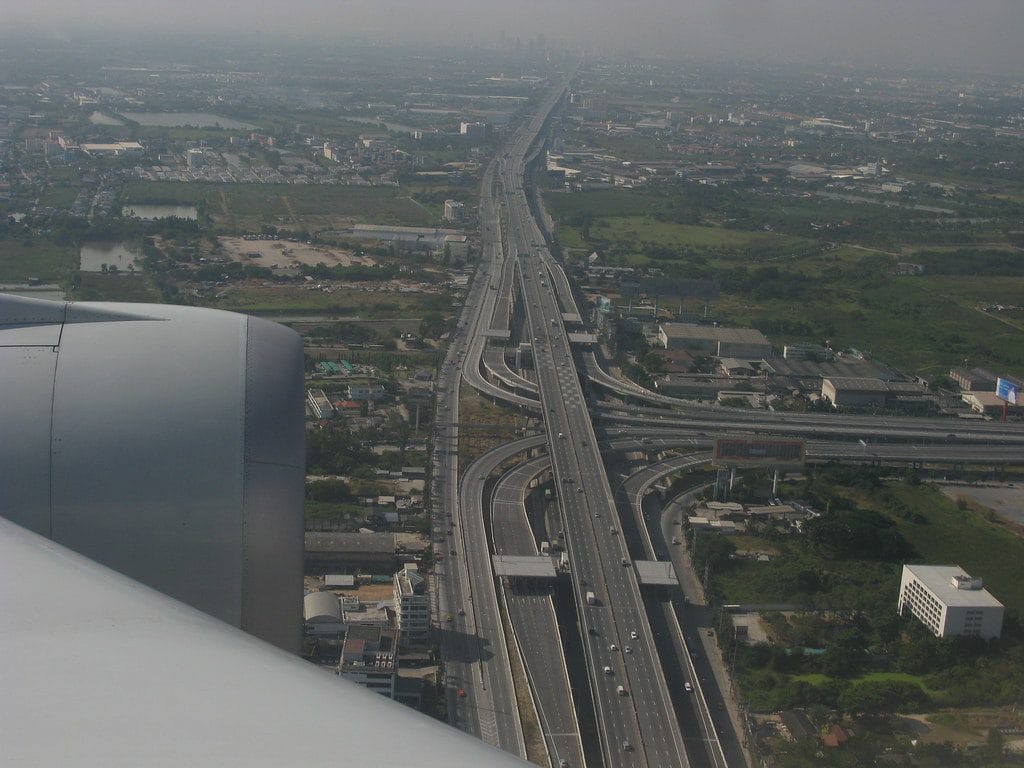 Bang Na Expressway one of the longest bridges in the world