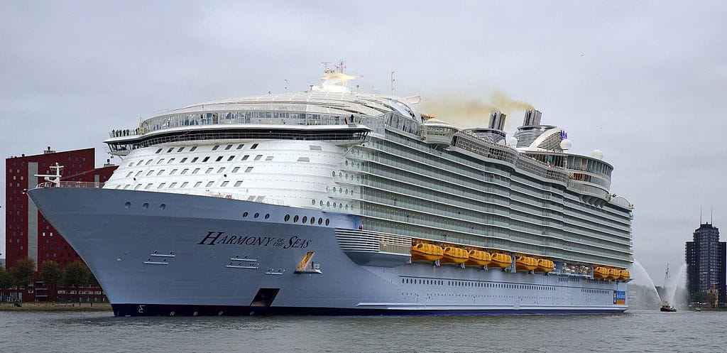 Harmony of the Seas one of the biggest cruise ships in the world