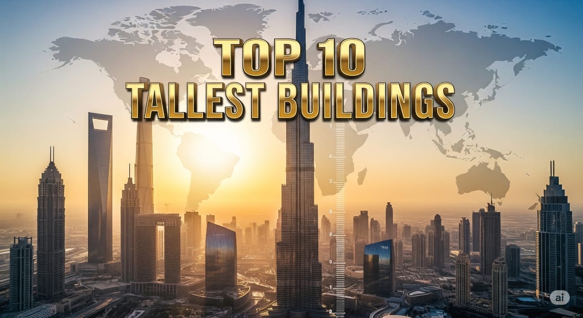 Top 10 Tallest Buildings in the World (Ranking 2025) 1 Top 10 Tallest Buildings in the World