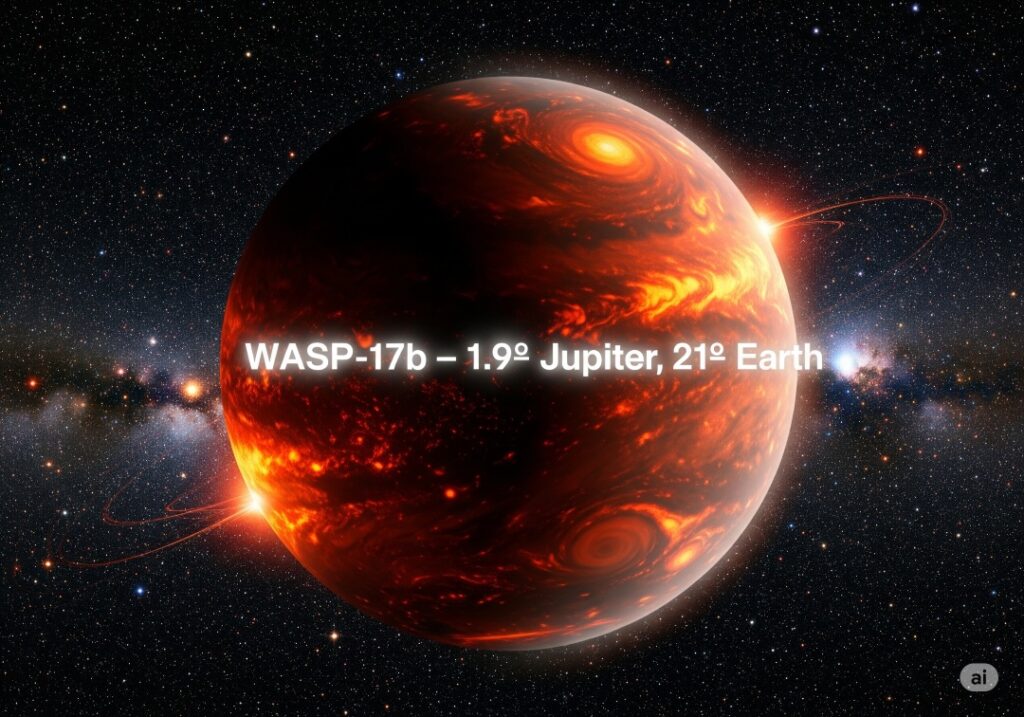 WASP-17b – The Strange Hot Jupiter