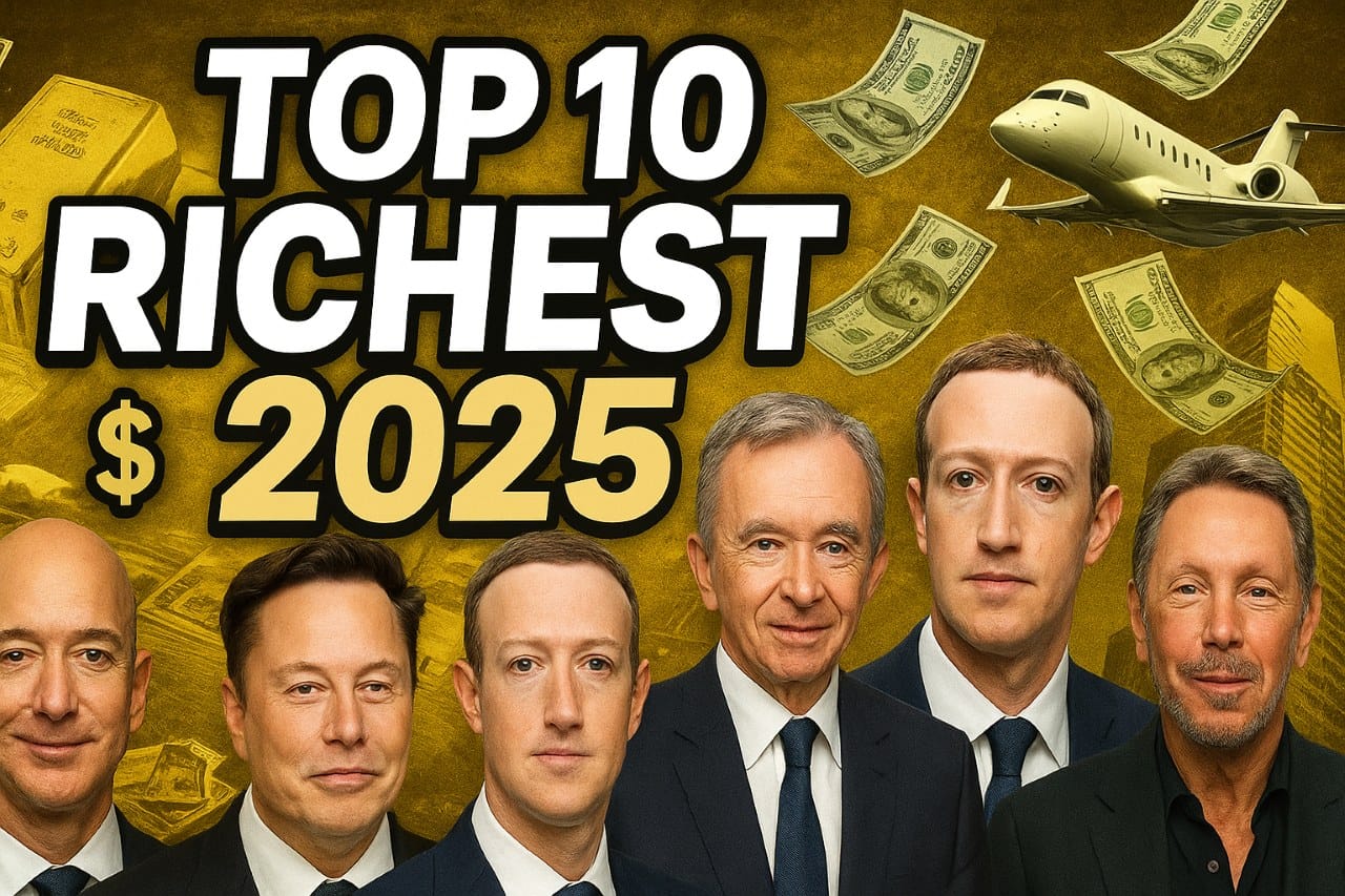 Top 10 Richest People In The World Right Now