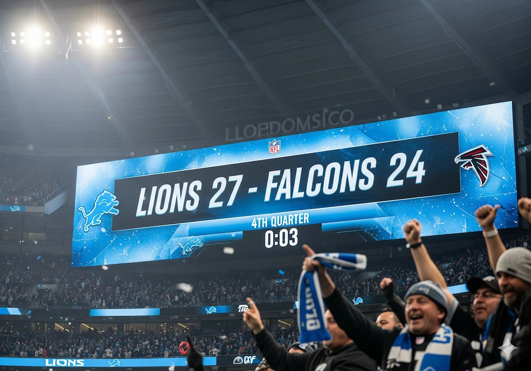 Lions vs Falcons NFL London 2014 dramatic comeback