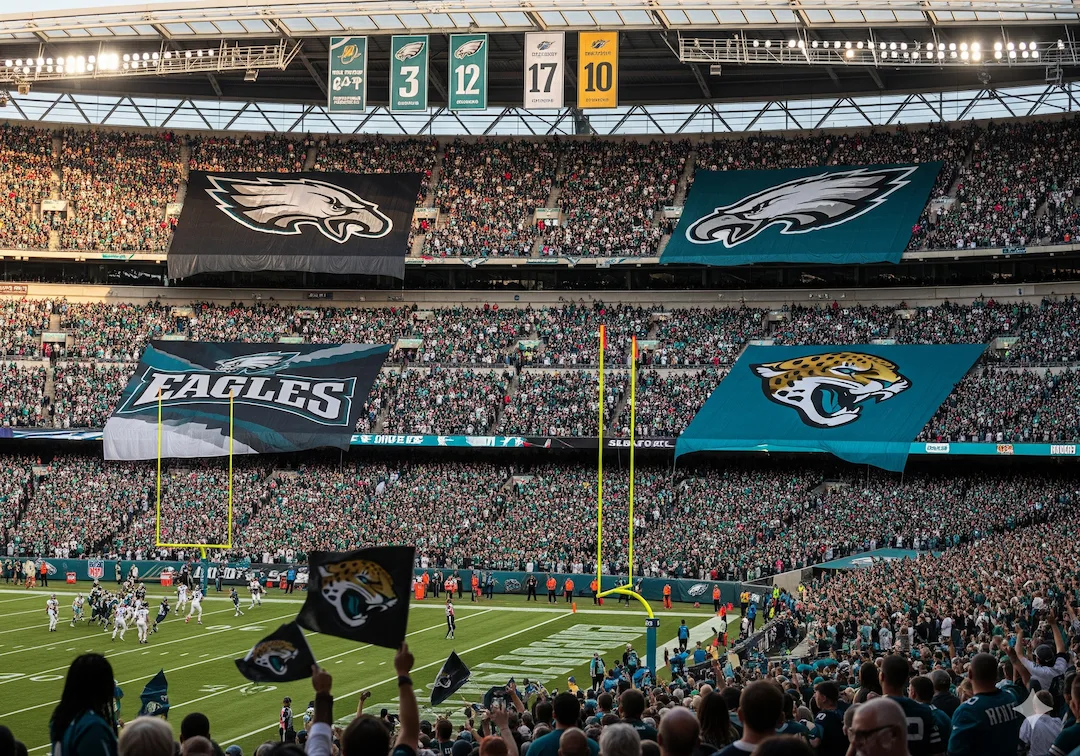 Eagles vs Jaguars NFL London 2018 Wembley