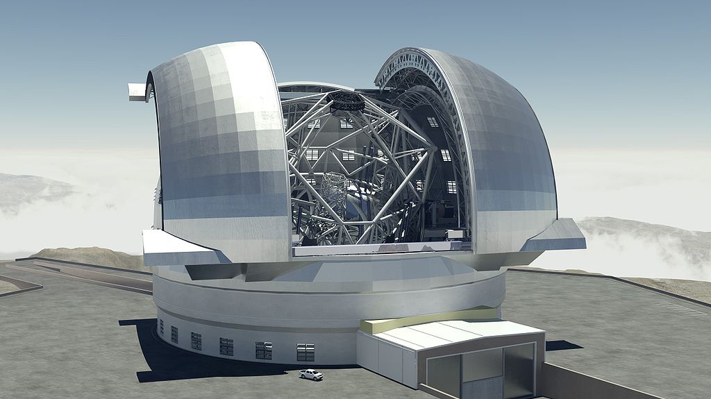 one of the biggest telescopes on earth