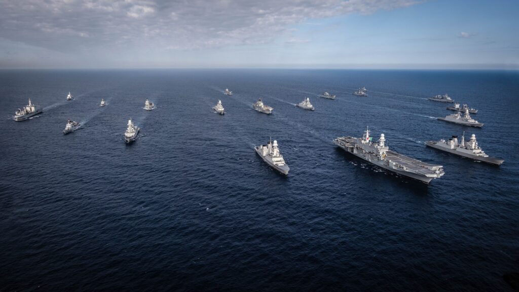 italian one of the top 10 largest navies in the world