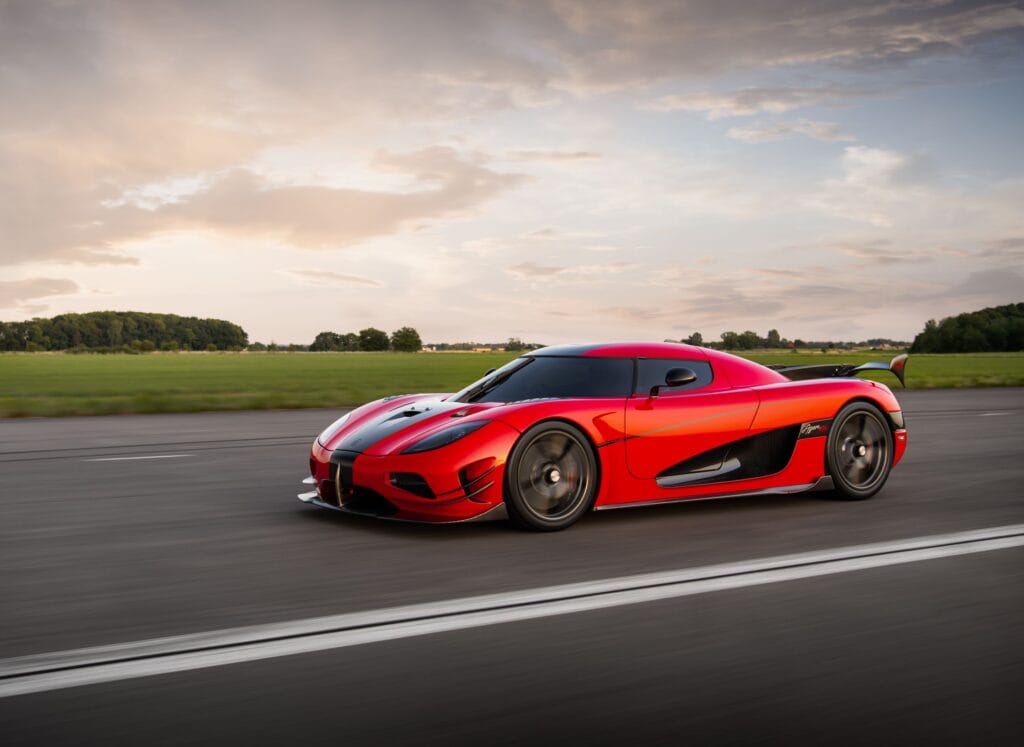 Koenigsegg Agera RS fastest sports car in the world