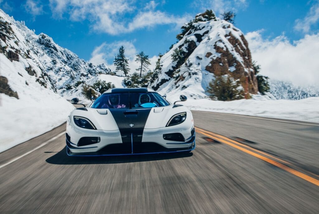 Koenigsegg Agera RS fastest sports car in the world