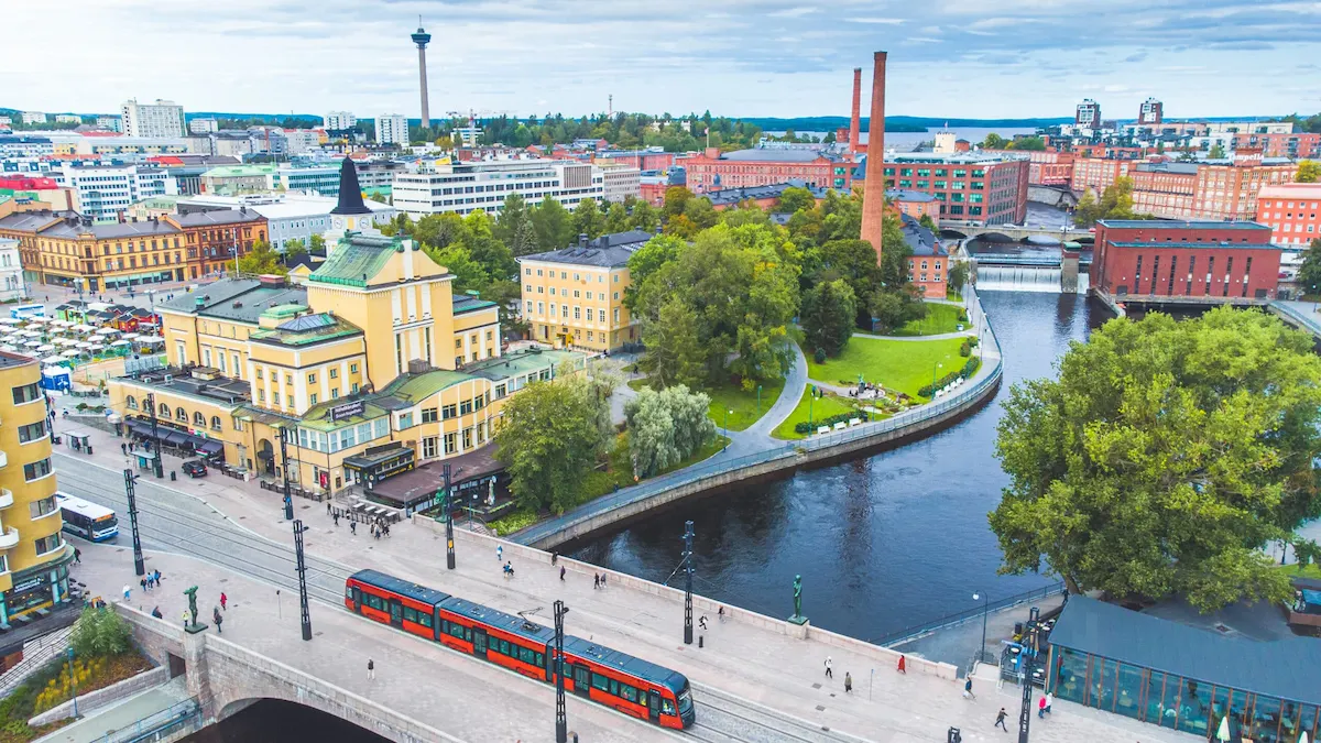 Tampere, Finland (Safety Index: 79.5) one of the Top 10 Safest Cities in the World