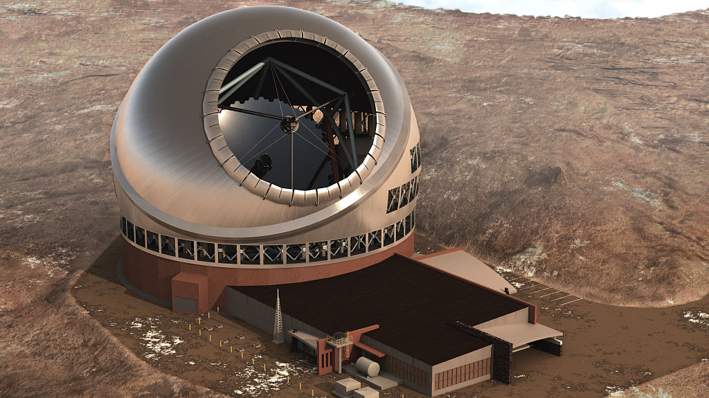one of the biggest telescopes on earth
