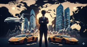 Top 10 youngest billionaires in the world 2025 with luxury lifestyle, private jets, cars, and global wealth theme
