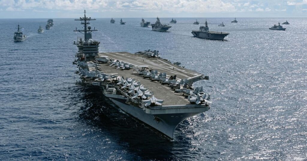 US navy one of the top 10 largest navies in the world